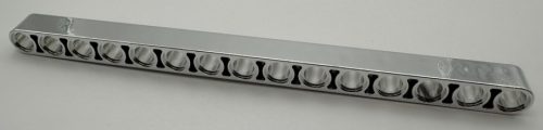 32278 Chrome Silver Technic, Liftarm 1 x 15 Thick  : 32278  Custom chromed by BUBUL