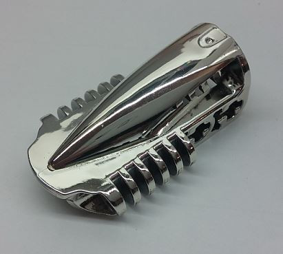 Chrome Silver Technic Block 3 x 5 x 1 2/3  Part: 32310  Custom Chromed by Bubul