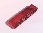   32316 Chrome RED Technic, Liftarm 1 x 5 Thick Custom chromed by Bubul