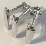   32506 Chrome Silver Bionicle Claw with Axle Custom Chromed by BUBUL
