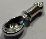   34173 Chrome Silver Minifigure, Utensil Spoon - Handle with Round End Blaster Custom chromed by Bubul