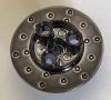 35189 Chrome TITAN Technic, Steering Wheel Hub 3 Pin Holes Round Brake disc Custom Chromed by BUBUL