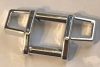 35654 Chrome Silver Bar 1 x 4 x 1 2/3 (Grille Guard / Push Bumper) Custom chromed by Bubul