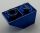 3665 Chrome BLUE Slope, Inverted 45 2 x 1 Custom Chromed by BUBUL