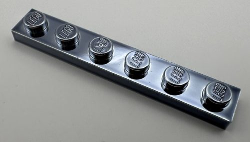 3666 | Chrome Titan Plate 1 x 6  | Custom Chromed by Bubul