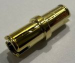   3673 Chrome Gold Technic, Pin without Friction Ridges Lengthwise   Custom  chromed by Bubul