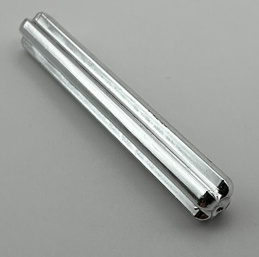 3705 Chrome Silver Technic, Axle 4L Part: 3705 Custom chromed by BUBUL