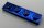 3710 | Chrome BLUE Plate 1 x 4 | Custom chromed by Bubul