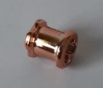   3713_Chrome-Copper Technic Bush  part 3713 Custom Chromed by Bubul