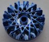 37195 Chrome BLUE Wheel Cover 28 Spoke - 18mm D. - for Wheel 56145  37195 Custom Chromed by BUBUL