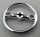 Chrome Silver Technic, Steering Pulley Large  3736 Custom Chromed by BUBUL