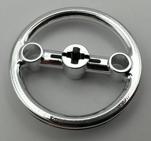 Chrome Silver Technic, Steering Pulley Large  3736 Custom Chromed by BUBUL