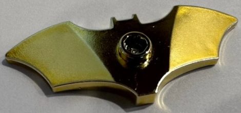 37720e Chrome Gold Minifigure, Weapon Batarang, Wide with Stud on Front Custom Chromed by BUBUL