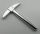 3841 Chrome Silver Minifig, Utensil Pickaxe Custom Chromed by BUBUL
