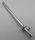 3849 Chrome Silver Minifig, Weapon Lance  Custom chromed by BUBUL