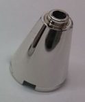   3942 Chrome Silver Cone 2 x 2 x 2 - Completely Open Stud   Part:3942c Custom chromed by Bubul
