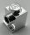 4070 Chrome Silver Brick, Modified 1 x 1 with Headlight  4070 Custom Chromed by BUBUL