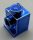 4070 Chrome Blue Brick, Modified 1 x 1 with Headlight  4070 Custom Chromed by BUBUL