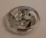   Chrome Silver Wheel Cover 3 Mag Spoke with 4 Pin Holes  41179 Custom Chromed by BUBUL