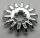 4143 Chrome Silver Technic, Gear 14 Tooth Bevel Custom Chromed by BUBUL