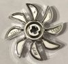 41530 Chrome Silver Propeller 8 Blade 5 Diameter  Part: 41530 Custom Chromed by Bubul