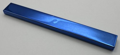 4162 Chrome BLUE Tile 1 x 8 Custom Chromed by BUBUL