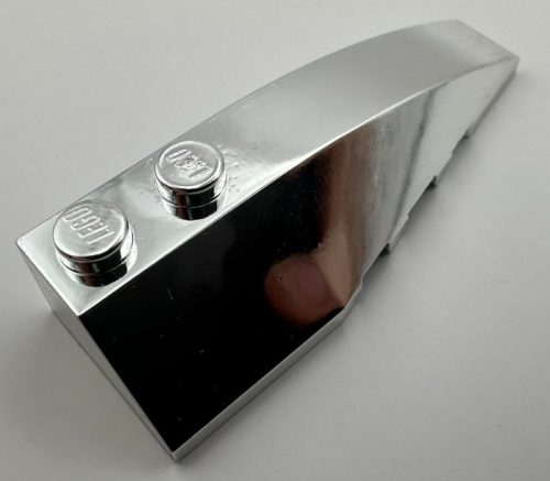 41747 Chrome Silver Wedge 6 x 2 Right Custom Chromed by BUBUL