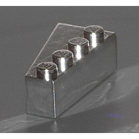   41767 Chrome Silver Wedge 4 x 2 Right Custom Chromed by Bubul