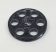 4185_T Chrome TITAN Black  Technic Wedge Belt Wheel  Part: 4185   Custom Chromed by BUBUL