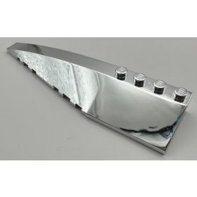   42061 Chrome Silver Wedge 12 x 3 Left Custom chromed by Bubul