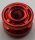 42610 | Chrome Red Wheel 11mm D. x 8mm with Center Groove | Custom Chromed by Bubul