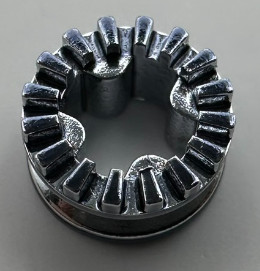 4265b Chrome Titan Technic Bush 1/2 Toothed Type II   Custom Chromed by Bubul