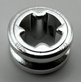 4265c Chrome Silver Technic Bush 1/2 Smooth   or 32123 or 42136  Custom Chromed by Bubul
