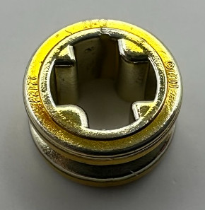 4265c Chrome Gold Technic Bush 1/2 Smooth   or 32123 or 42136  Custom Chromed by Bubul