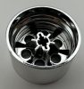 4266 Chrome Silver Wheel 20 x 30 Technic (4 studs D.) Custom Chromed by Bubul