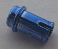 4274_Chrome BLUE Technic, Pin 1/2   Part: 4274  Custom Chromed by BUBUL