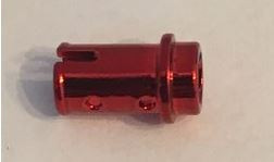 4274 Chrome-RED Technic, Pin 1/2 (R) Part 4274 Custom Chromed by BUBUL