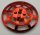 Chrome-RED Dish 6 x 6 Inverted (Radar) Webbed - Type 2 (underside attachment positions at 90 degrees) (R) Part 4285b or 30234 Custom Chromed by Bubul