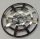 Chrome Silver Dish 6 x 6 Inverted (Radar) Webbed - Type 1 (underside attachable at any position)   Part:4285a Custom chromed by BUBUL