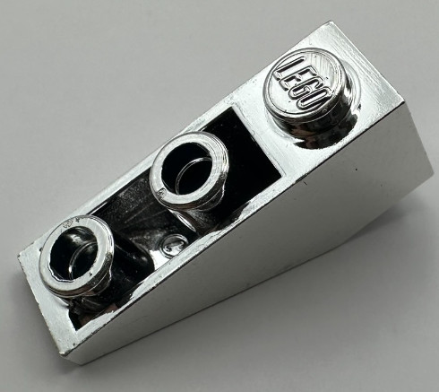 Chrome Silver Slope, Inverted 33 3 x 1  4287 Custom Chromed by BUBUL