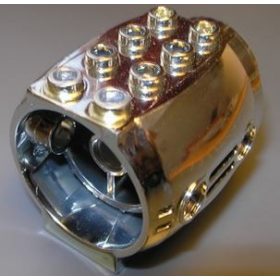   43121 | Chrome Silver Engine, Large | Custom Chromed by Bubul