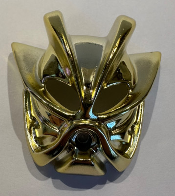 43615 Chrome Goldr Bionicle Mask Kakama Nuva Custom Chromed by BUBUL