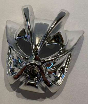 43615 Chrome Silver Bionicle Mask Kakama Nuva Custom Chromed by BUBUL