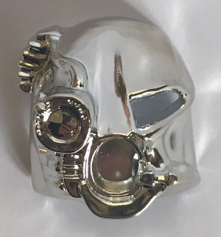43855 Chrome Silver Bionicle Mask Akaku Nuva Custom Chromed by BUBUL