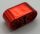 43857 | Chrome RED Technic, Liftarm 1 x 2 Thick | Custom Chromed by BUBUL