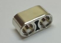 43857_S Chrome Silver Technic, Liftarm 1 x 2 Thick 43857 Custom Chromed by BUBUL