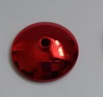   43898 Chrome RED Dish 3 x 3 Inverted (Radar)  Part:43898 Custom chromed by BUBUL 
