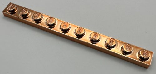 4477 Chrome Copper Plate 1 x 10  Custom chromed by BUBUL