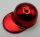 4485 Chrome-RED  Minifig, Headgear Cap - Long Flat Bill Custom chromed by Bubul