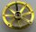 4489 Chrome Gold Wheel Wagon Large 33mm D., Undetermined Hole Type  Custom chromed by Bubul